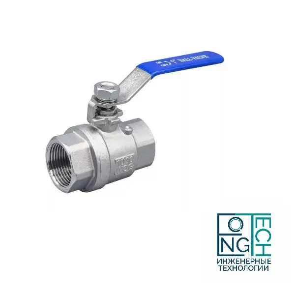 Кран шаровой нержавеющий BP полнопроходной Benarmo Ду8-50 Ру63 Кран шаровой нержавеющий BP полнопроходной Benarmo Ду8-50 Ру63