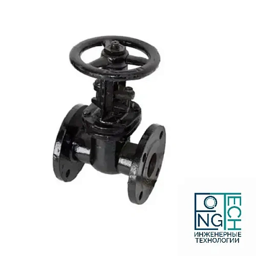 Задвижка чугунная двухдисковая с выдвижным шпинделем 30ч6бр DN 50÷400 мм PN 1,0 МПа Задвижка чугунная двухдисковая с выдвижным шпинделем 30ч6бр DN 50÷400 мм PN 1,0 МПа Пермь
