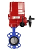 Затвор дисковый поворотный DN.ru WBV3432E-2W-Fb-H Ду150 Ру16, корпус - углеродистая сталь WCB, диск - нержавеющая сталь 316L, уплотнение - EPDM, с электроприводом DN.ru QT-EX-015EM-O2-220VAC-У1 220В Пермь