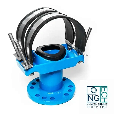 Хомуты врезные фланцевые DN 80-1000; отвод dn 50-200; PN 10/16 Хомуты врезные фланцевые DN 80-1000; отвод dn 50-200; PN 10/16 Пермь
