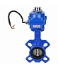 Затвор дисковый поворотный DN.ru WBV1432N-2W-Fb-H Ду40 Ру16, корпус - чугун GGG50, диск - нержавеющая сталь 316L, уплотнение - NBR, с электроприводом DN.ru blue QT-N-003EM-1-220VAC-У1 Пермь