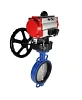 Затвор дисковый поворотный DN.ru WBV1413E-2W-Fb-H Ду200 Ру16, корпус - чугун GGG50, диск - чугун GGG40, уплотнение - EPDM, с пневмоприводом DN.ru PA-DA-130 двойного действия, пневмораспределителем 4М310-08 24В NAMUR, ручным дублером MON3-700-T38-ISO Пермь