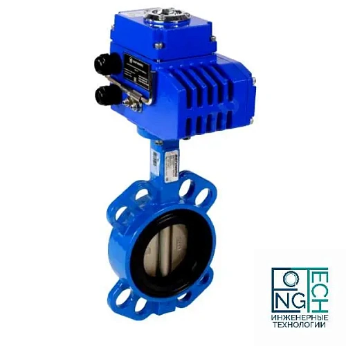 Затвор дисковый поворотный межфланцевый чугунный с нержавеющим диском манжета EPDM с электроприводом Q 230В Benarmo  Ду50-200 Ру16 Затвор дисковый поворотный межфланцевый чугунный с нержавеющим диском манжета EPDM с электроприводом Q 230В Benarmo  Ду50-200 Ру16 Пермь