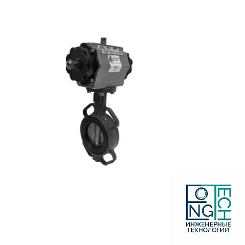 Затвор поворотный дисковый с пневмоприводом ABRA 826 одностороннего действия (с пружинным возвратом) Quifer KPM (-29°C...+80°C) Ду 32-300 Затвор поворотный дисковый с пневмоприводом ABRA 826 одностороннего действия (с пружинным возвратом) Quifer KPM (-29°C...+80°C) Ду 32-300 Пермь