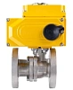 Кран шаровой DN.ru BV3232P(2pc)-FP-F-ISO-H Ду25 Ру40, корпус - сталь 316, уплотнение - PTFE, полнопроходной фланцевый с электроприводом QT-N-005EM-O1-24VDC-У1 Пермь