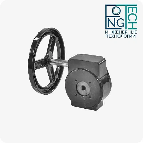 Редуктор четвертьоборотный F05 11x11 квадрат для затвора Ду100 Benarmo Редуктор четвертьоборотный F05 11x11 квадрат для затвора Ду100 Benarmo Пермь