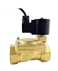 Клапан электромагнитный соленоидный двухходовой DN.ru-DHDF21-NO (НО) погружной фонтанный пилотного действия Ду40-40 (1 1/2 дюйм), Ру16 корпус - латунь, уплотнение - VITON, с катушкой 24В Пермь