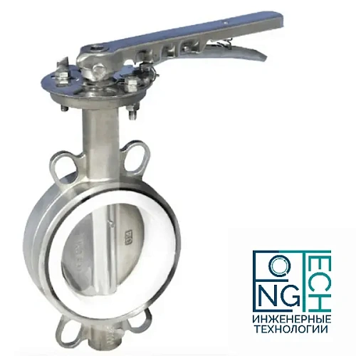 Затвор дисковый поворотный 316L-316L-NBR Ду40-300 Ру16, корпус - нержавеющая сталь, диск - нержавеющая сталь, уплотнение - NBR, с ручкой Затвор дисковый поворотный 316L-316L-NBR Ду40-300 Ру16, корпус - нержавеющая сталь, диск - нержавеющая сталь, уплотнение - NBR, с ручкой Пермь
